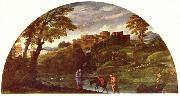 Annibale Carracci The Flight into Egypt oil